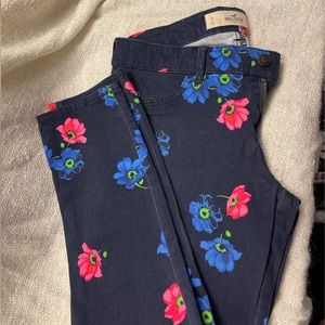 Floral Jeans
